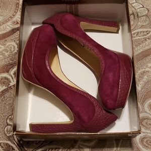 Audrey Brook Purple Heels